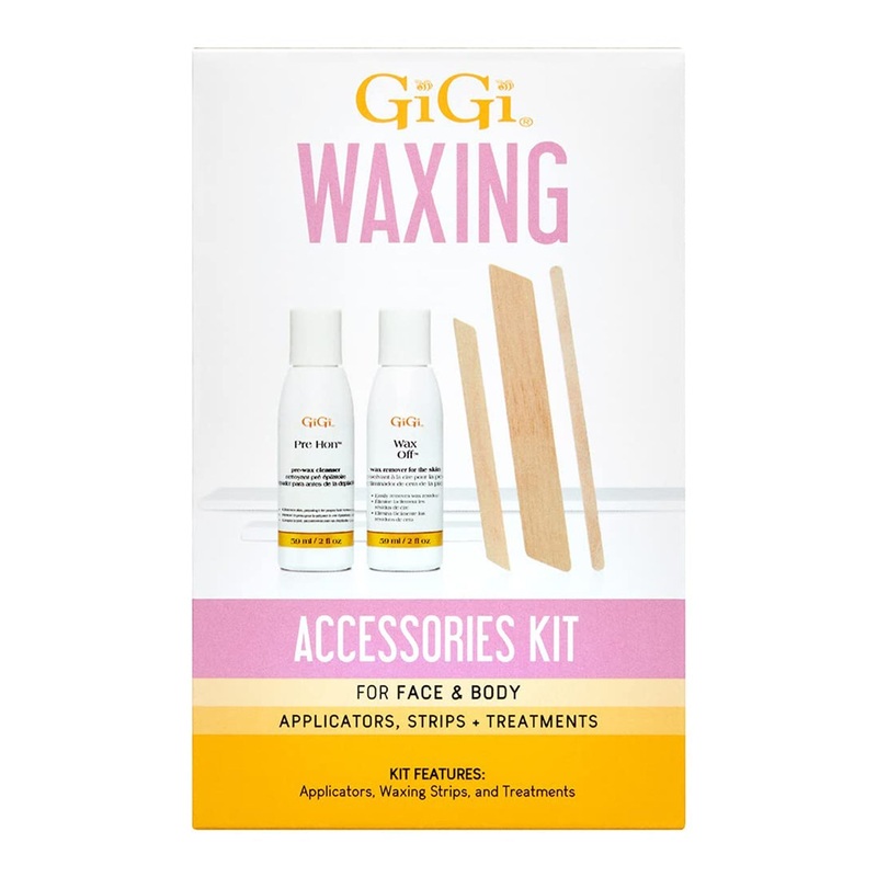 Gigi Waxing Accessories Kit For Face & Body – Pre Hon & Wax Off
