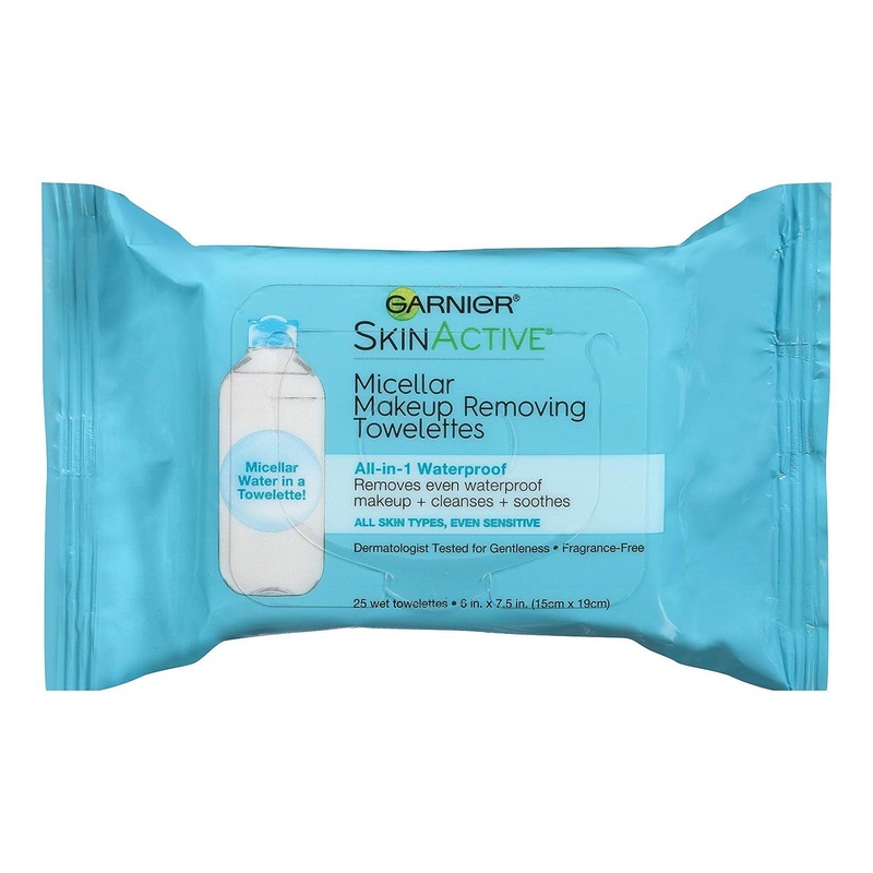 Garnier Micellar Makeup Removing Towelettes Face Wipes 25ct
