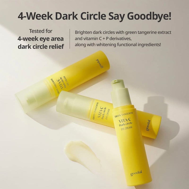 Goodal Green Tangerine Vitamin C Dark Circle Eye Cream 1.01oz/ 30ml