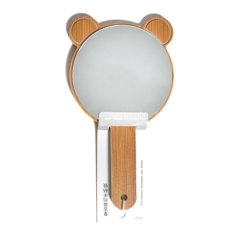 Wood Handheld Mirror