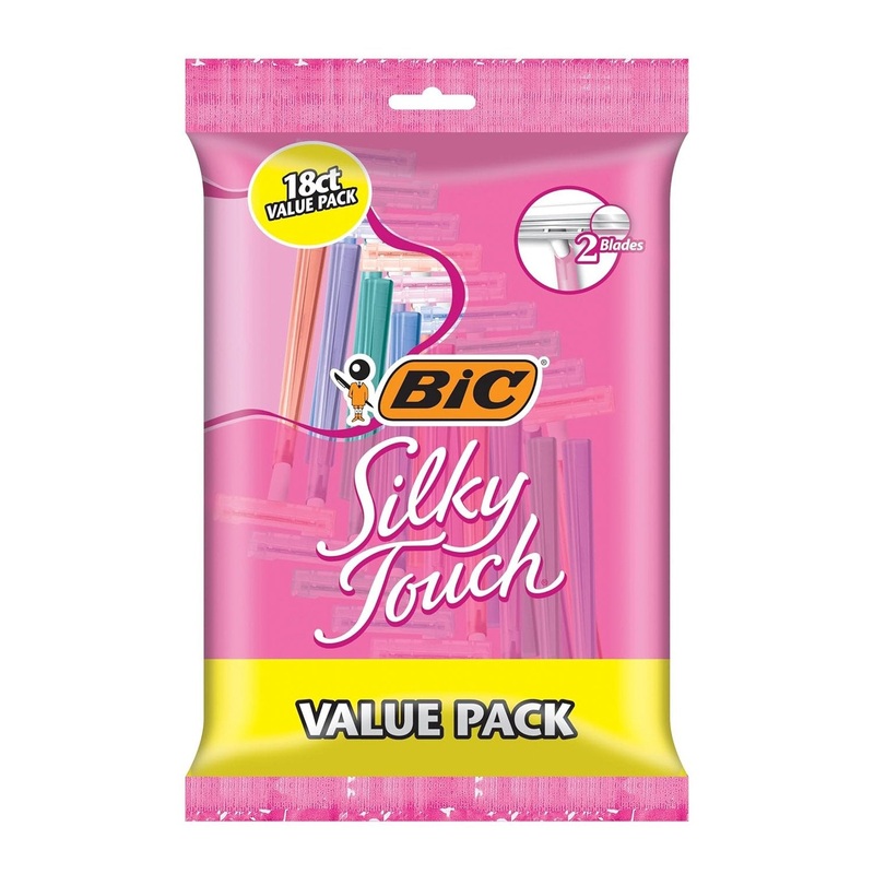 Bic Silky Touch 2 Blades Women’s Disposable Razors 18pcs