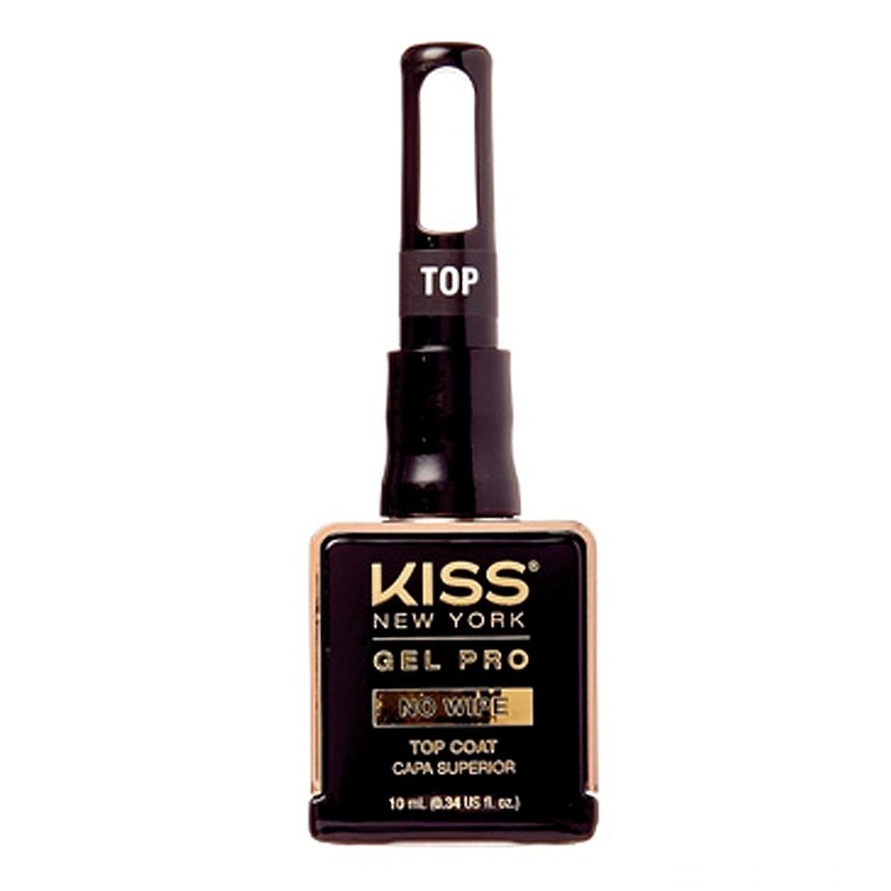 Kiss New York Gel Pro Gel Polish No Wipe Topcaot 0.34oz/10ml