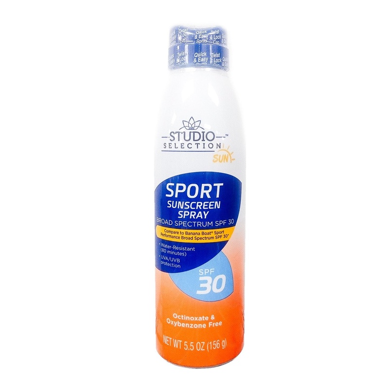 Studio Selection Sport Sunscreen Spray SPF30 5.5oz