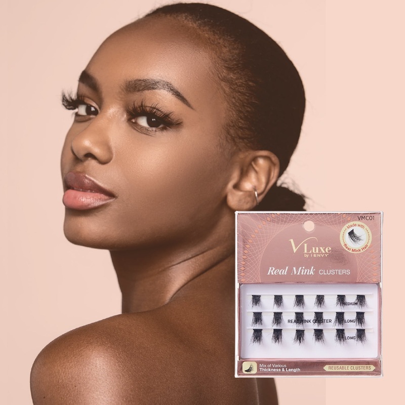 i Envy V-Luxe Real Mink Clusters Eyelashes
