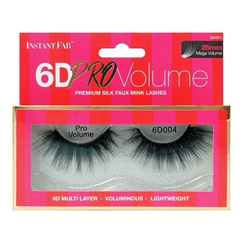 Instant Fab 6D Pro Volume Premium Silk Faux Mink Eyelashes