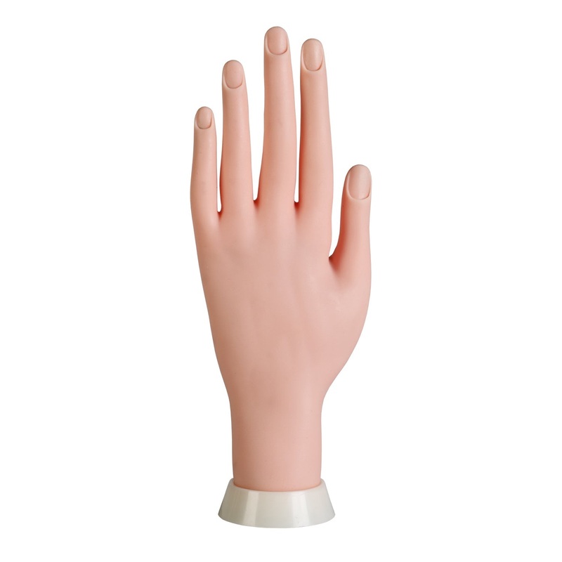 Nail Art Practices Plastic Mannequin Premier Soft Hand