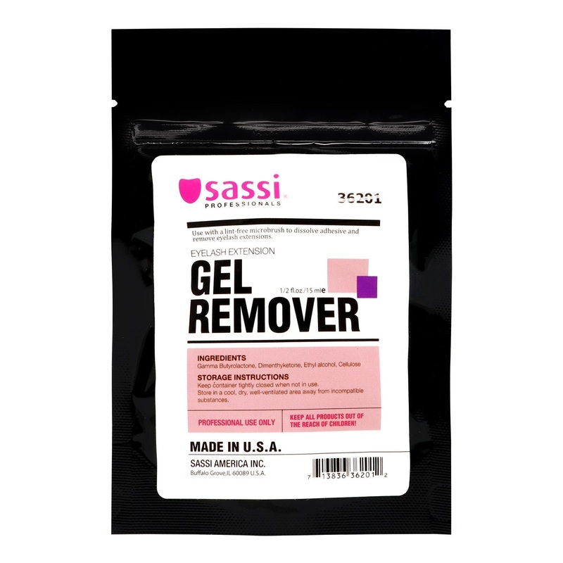 Sassi Eyelash Extension Glue Gel Remover 1/2oz