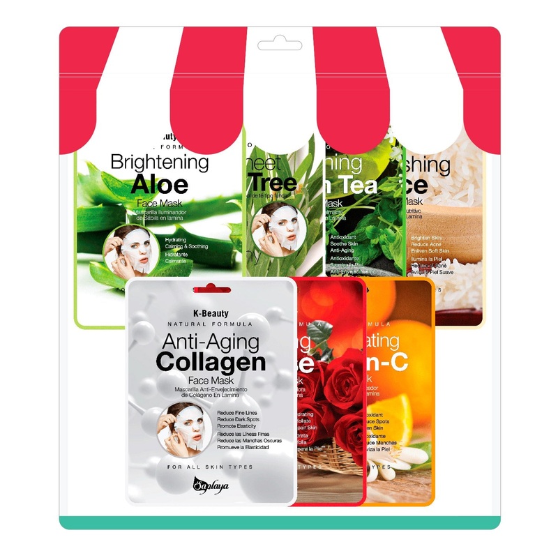 Facial Sheet Mask Kit #7 Days Solution