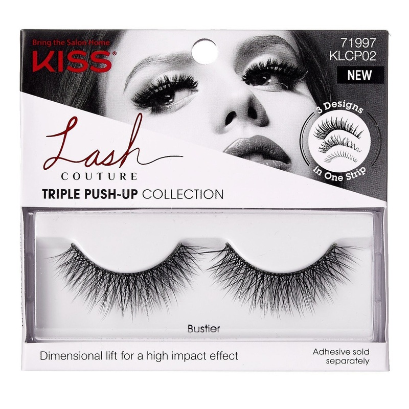 Kiss Lash Couture Triple Push-up Collection Eyelashes Bustier