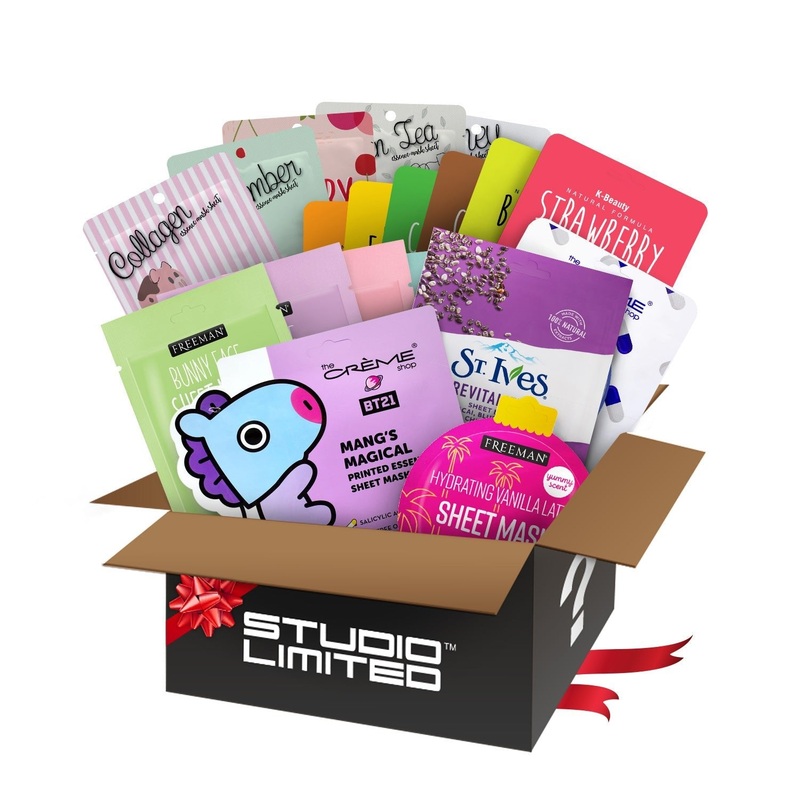 Studio Limited Face Sheet Mask 10pcs Random Set, Lucky Box