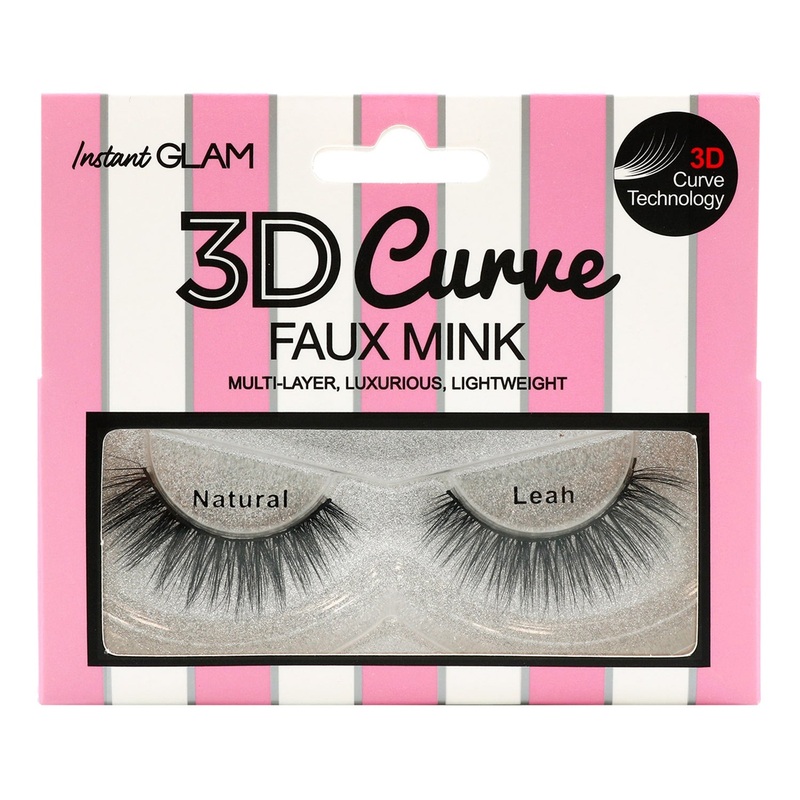 Instant Glam 3D Curve Faux Mink Eyelashes