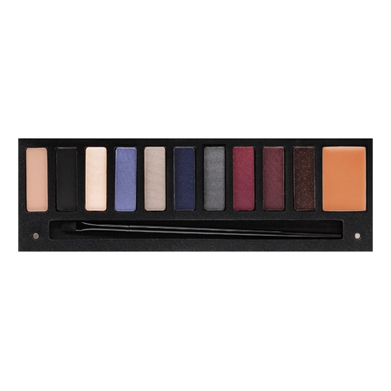 Kiss Multi Eyeshadow Palette Black Lace 10 Colors