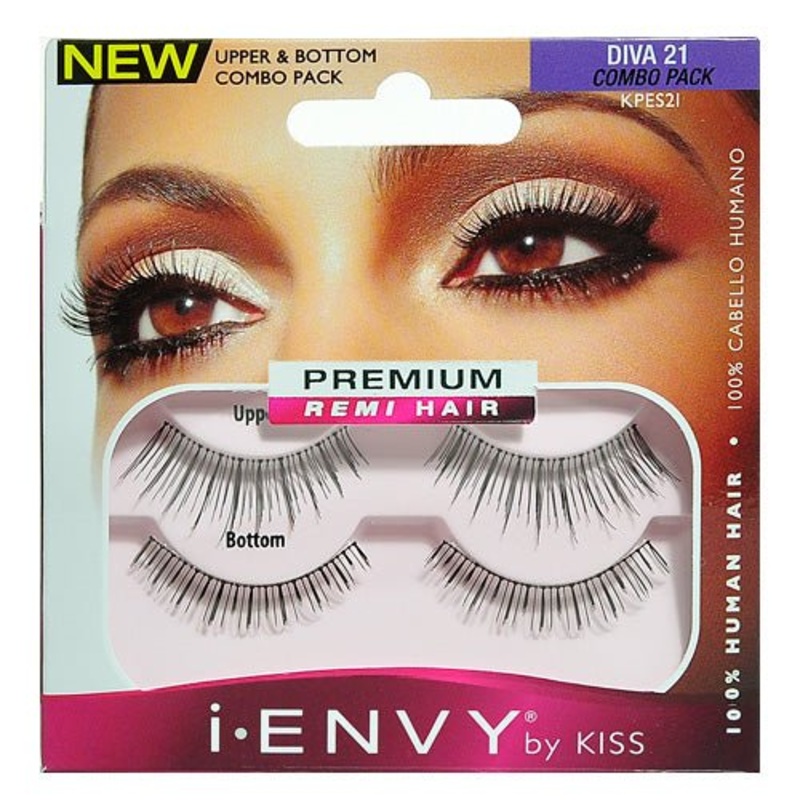 Kiss Premium Remi Hair Eyelashes Double Pack