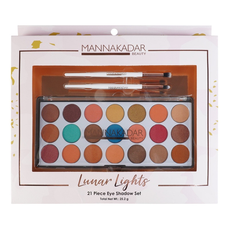 Manna Kadar Beauty Eyeshadow Palette & Brush Set