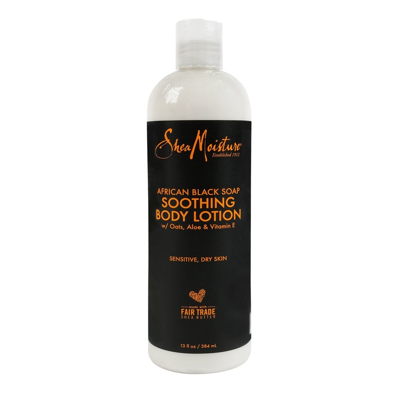 Shea Moisture African Black Soap Soothing Body Lotion 13oz