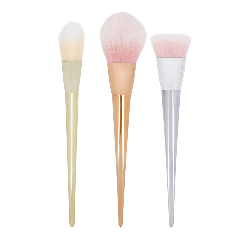 Trubeauty Pro Metallics Strobing Brush 3 pcs