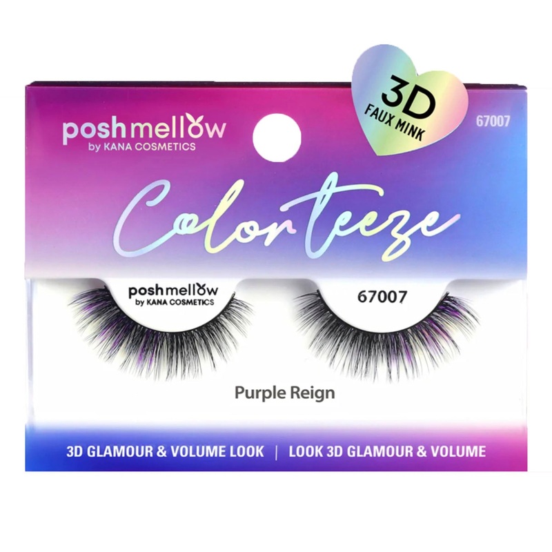 KANA Posh Mellow 3D Faux Mink Color Teeze Color Eyelash