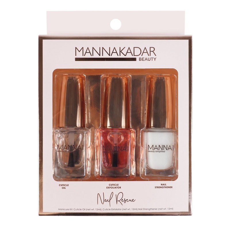 Manna Kadar Beauty Nail Care Kit 3pcs