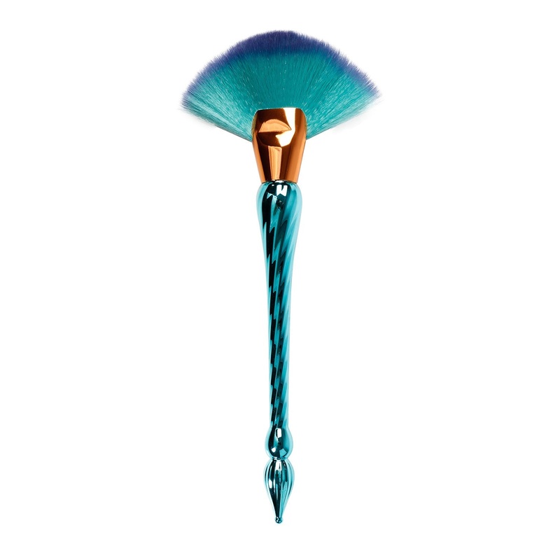 Bella Beauty Mermaid Color Fan Brush