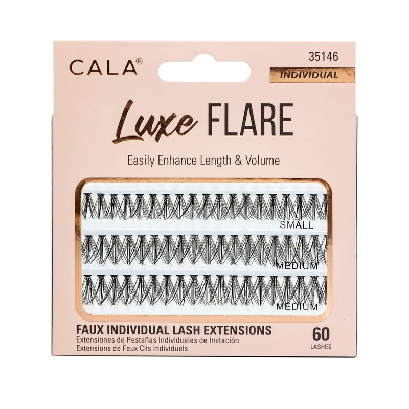 Cala Luxe Flare Faux Individual Lash Extensions 60pcs