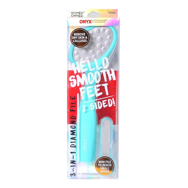 ONYX Pro Hello Smooth Feet 3-IN-1 Diamond File
