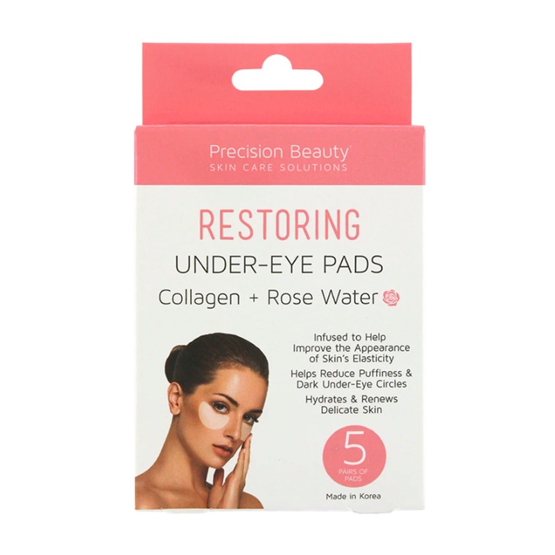 Precision Beauty Under Eye Mask Collagen & Rose Water 5pcs