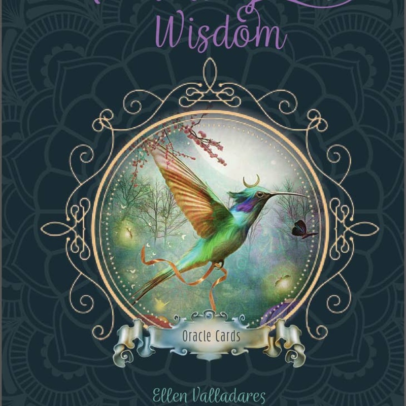 Red Feather Hummingbird Wisdom Oracle Cards
