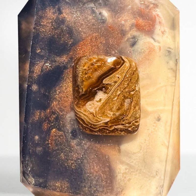 Crystal Bar Soap Espresso Dreams – Coffee Calcite Crystal Infused Bar Soap