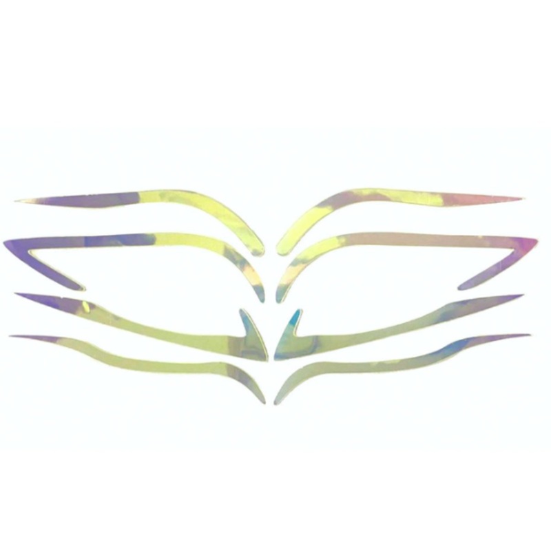 Face Lace Devotion Liners Holographic