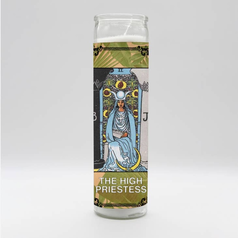 BOBBYK Boutique The High Priestess Tarot Candle