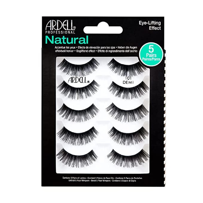 Ardell Natural 101 Demi Black Eyelashes – 5 Pack