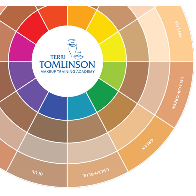 Terri Tomlinson The Flesh Tone Color Wheel