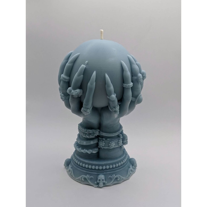 Retrograde Candle Dark Magic Crystal Ball Candle