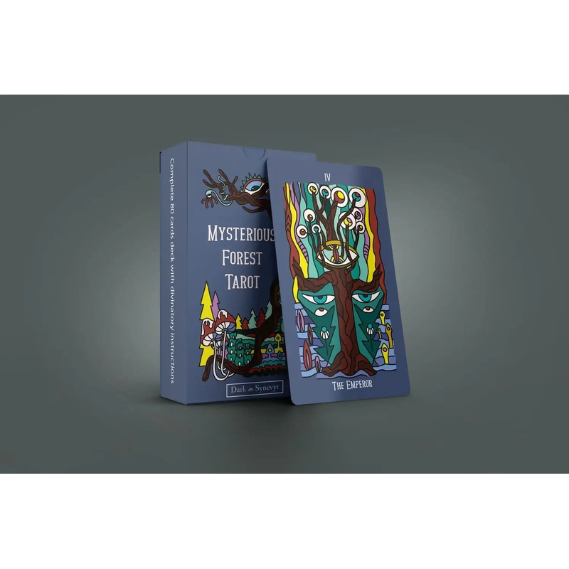 Dark Synevyr Mysterious Forest Tarot Cards