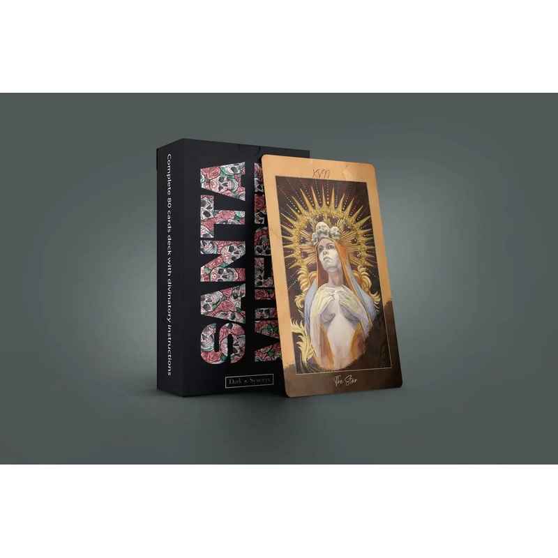 Dark Synevyr Santa Muerte Tarot Cards