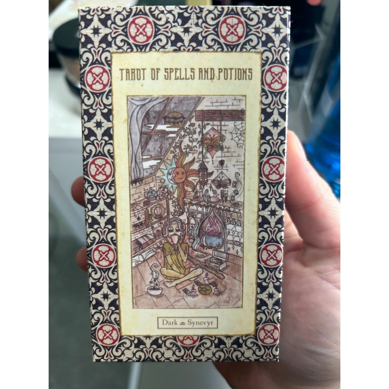 Dark Synevyr Spells and Potions Tarot Cards