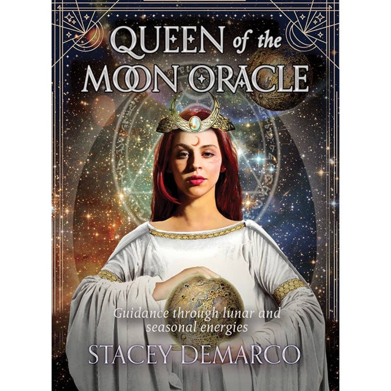 Red Wheel Queen of the Moon Oracle: 44 Full-Color Cards & Guidebook