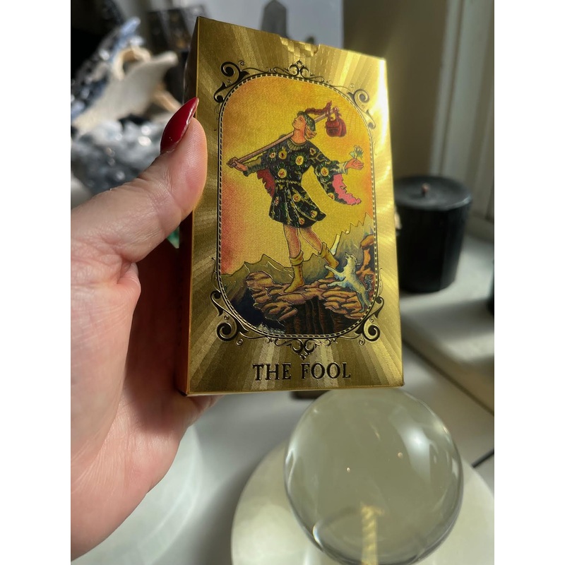 Gold Foil Tarot Deck