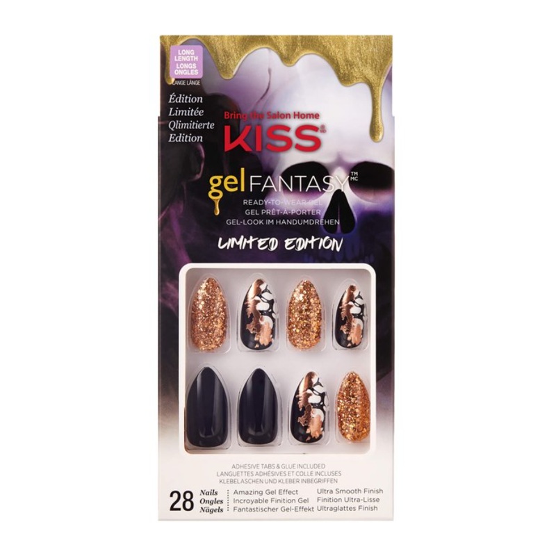 KISS Gel Fantasy Limited Edition Halloween Design 28 Fake Nails MKS285673158483
