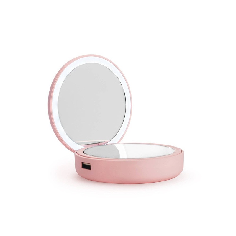PLUM BEAUTY Compact Beauty LED Mirror Power Bank