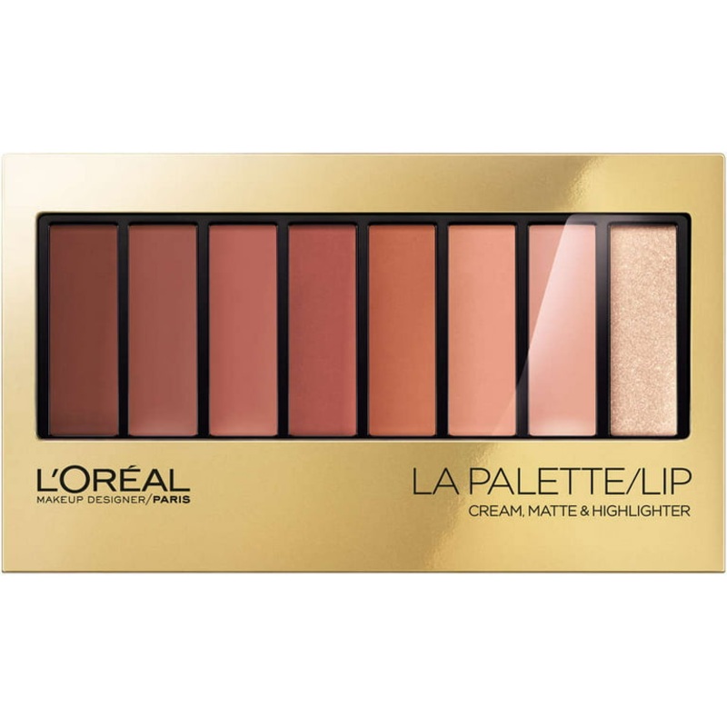 L’OREAL Creme Matte & Highlighter Lip La Paletta
