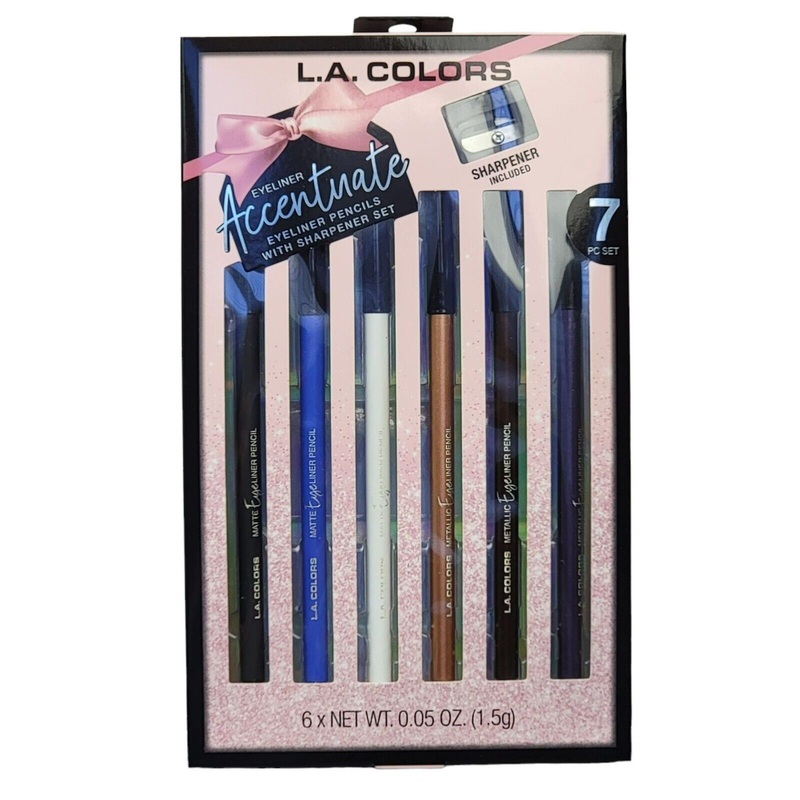 L.A. GIRL  Eyeliner Accentuate Gift Set (7 Pcs)
