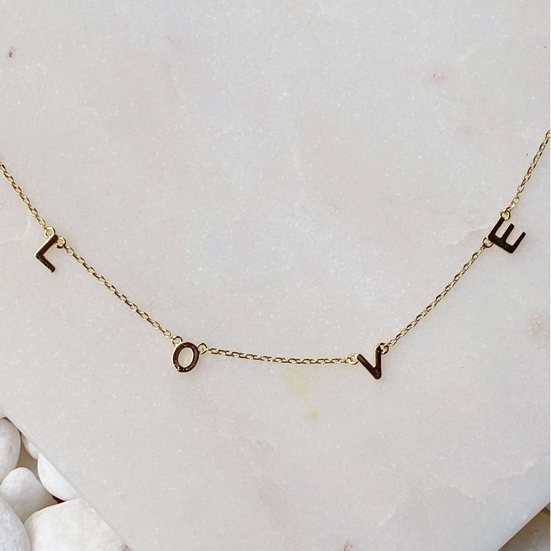Ellison+Young – Love Necklace