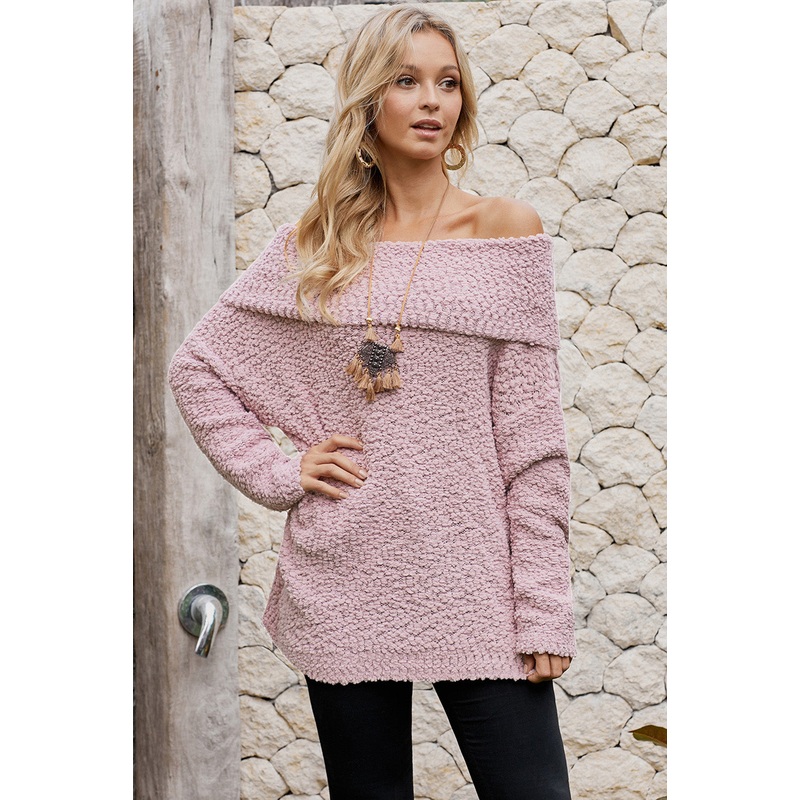 Off The Shoulder Comfy Sweater