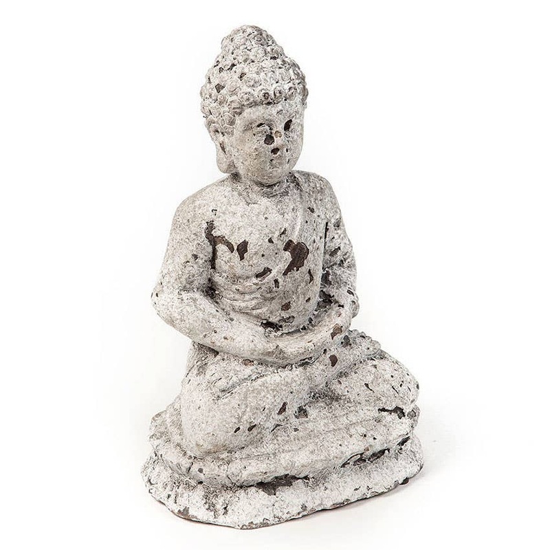 Vagabond Vintage – Cement Seated Buddha