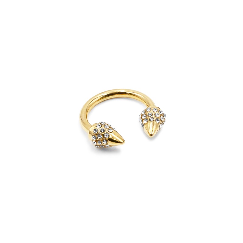 Spike Collection – Gold Bling Ring