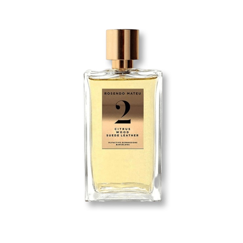 Rosendo Mateu No.2 Citrus Wood Suede Leather EDP